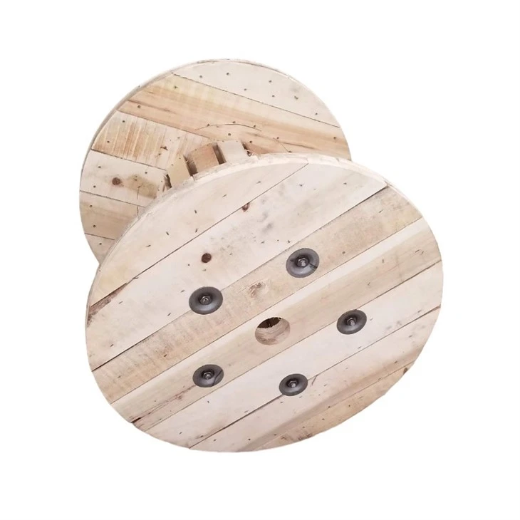 Pine cable drums  (2)